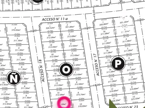 Terreno en Venta de 303,0 m2