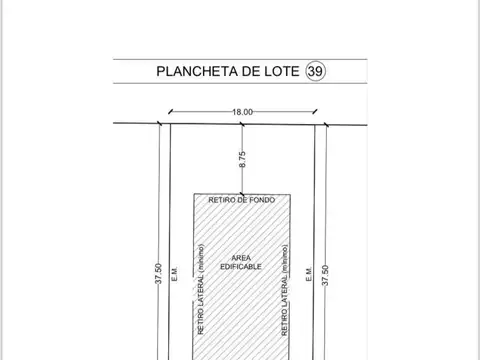 Terreno en Venta en Manzanares, USD 49.000