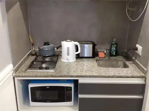 Monoambiente Reciclado Totalmente Amueblado Recoleta Heras