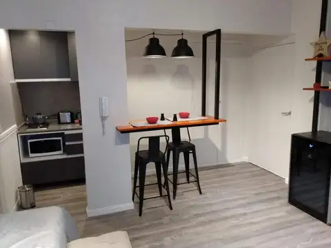 Monoambiente Reciclado Totalmente Amueblado Recoleta Heras