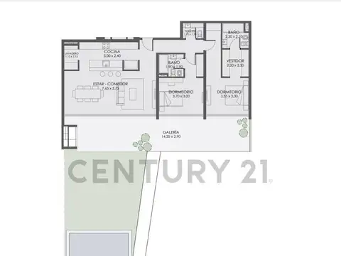 Aqua Marina Nordelta al Río 3 amb y jardín en venta en cuota