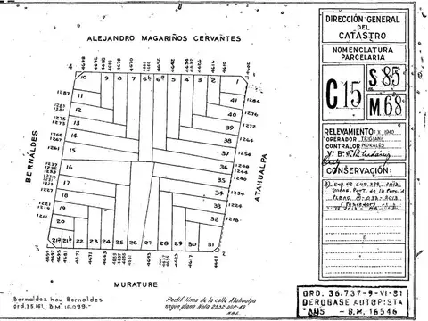 Venta lote ideal desarrollo - Vélez Sarfield USAB1