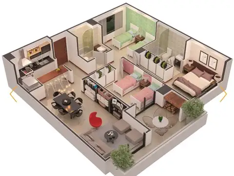 Coronel Lorenzo Ramon Falcon 6400, Piso 6