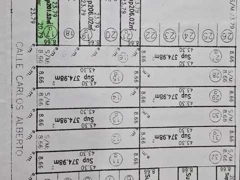 Terreno en Venta de 202,0 m2