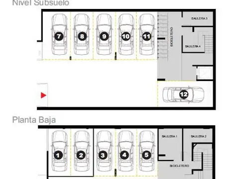 Venta - Cochera - J. M. de Rosas al 1100 - Centro Rosario
