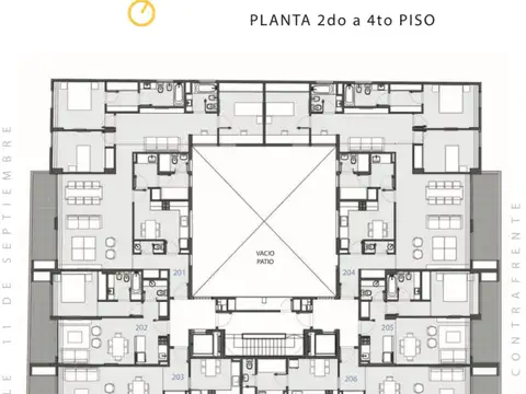 Departamento 4 ambientes con 2 baños