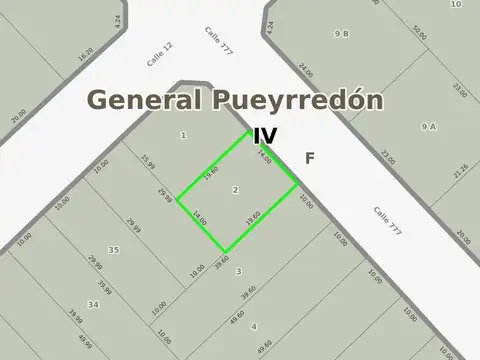 Terreno en Venta en Barrio Santa Isabel, USD 16.000