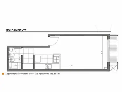 Departamento en Venta en La Plata, USD 45.900