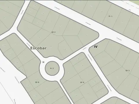 Terreno en Alquiler 43  mts Frente