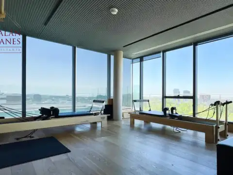 Departamento 2 ambientes con 2 baños