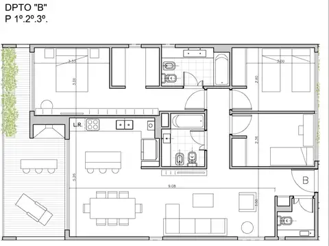 Llavallol 3700, Piso 1