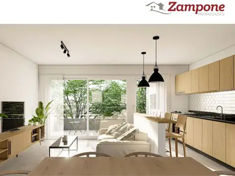 Departamento en Venta de 1 dormitorio