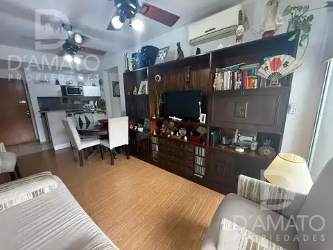 Departamento 2 ambientes con 1 baño