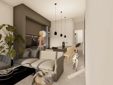 Venta Departamento de dos ambientes con fondo en Moron Sur