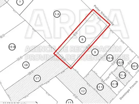 Terreno en Venta en Del Viso, USD 185.000