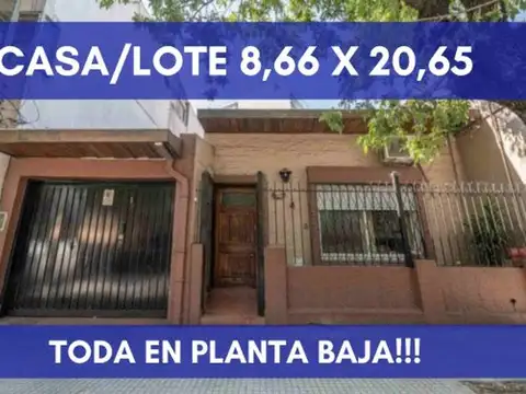 CASA C/COCHERA TODO EN PLANTA BAJA! OPORTUNIDAD!