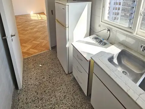 Departamento 2 ambientes con 1 baño