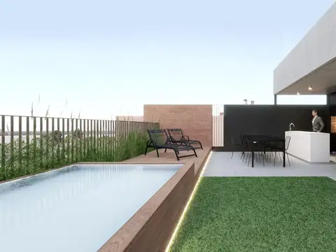 Departamento 4 ambientes con 2 baños