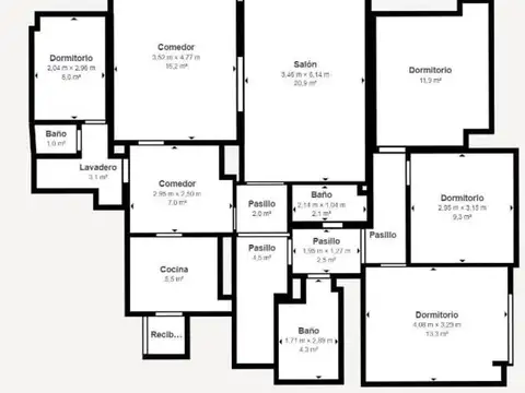 Departamento en Venta de 3 dormitorios
