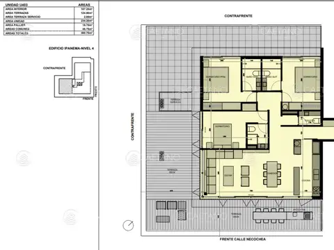 Departamento en Alquiler Temporal de 4 ambientes