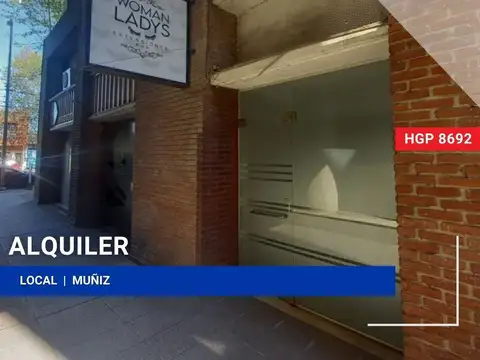 Local - Alquiler - Argentina, Muñiz - Av. Pres.  Juan Domingo Perón 586