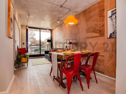 Venta Departamento de 1 Dormitorio con balcón en Pichincha, Rosario