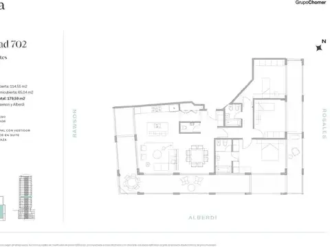 Rawson 2700  esq Alberdi