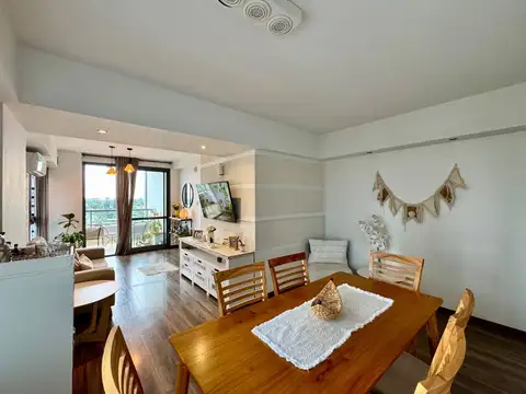 Departamento 3 ambientes con 2 baños