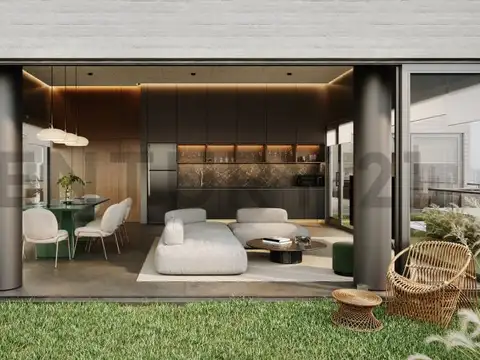 Departamento Monoambiente con 1 baño