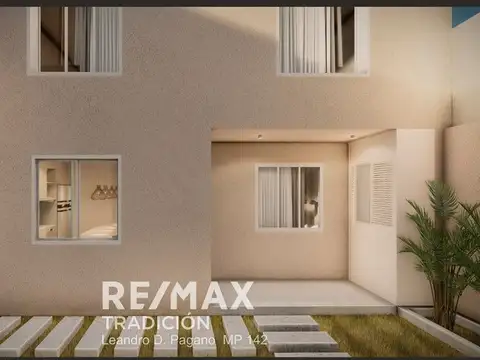 Casa 3 ambientes con 1 baño