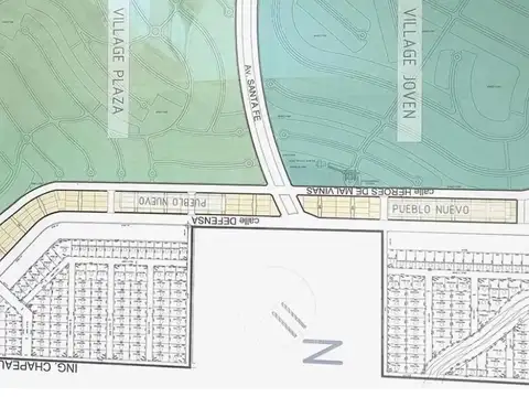 GLM. Venta Lote Interno Pueblo Nuevo. Bella Vista.
