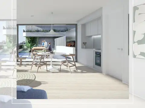 Departamento 3 ambientes con 2 baños