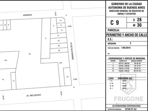 Terreno en Venta en Balvanera, USD 515.000
