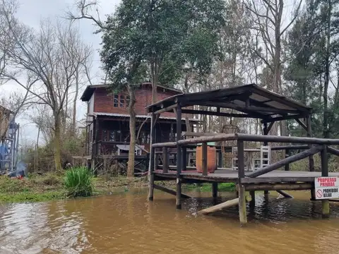 VENTA CASA 3 AMBIENTES ARROYO LEBER DELTA