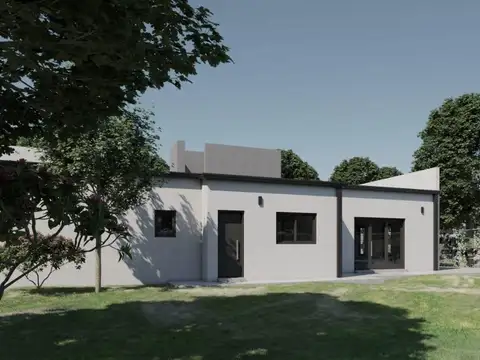 Casa 2 ambientes con 1 baño