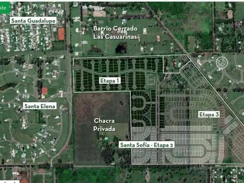 Terreno en Venta en Pilar Del Este, USD 49.000