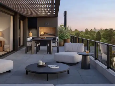 Departamento 4 ambientes con 2 baños