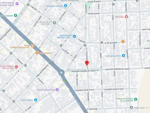 Terreno en Venta 52,30  mts Frente