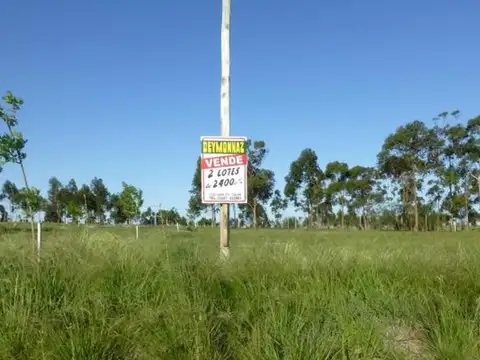 Terreno en Venta 54  mts Fondo