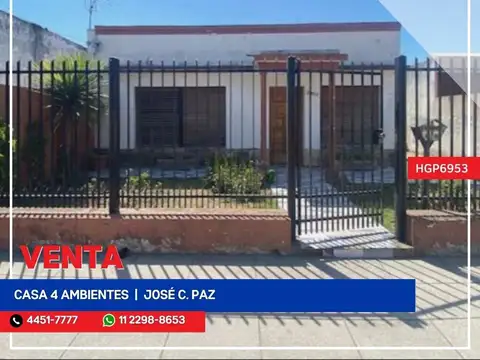Casa - Venta - Argentina, José C Paz - Francisco Miranda 2300