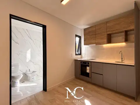 Departamento Monoambiente con 1 baño