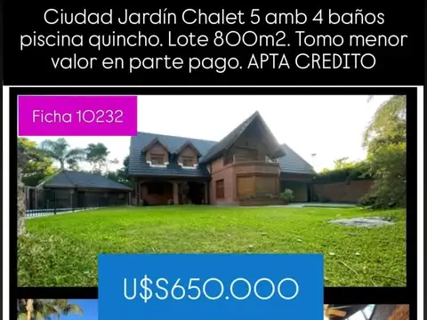 Casa en Venta de 4 dormitorios