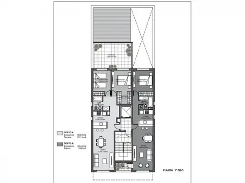 Departamento en Venta en Centro, USD 107.000