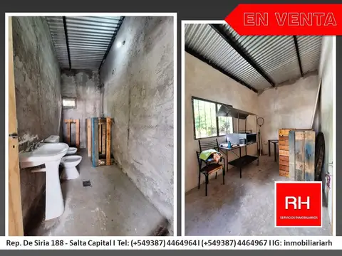 Terreno en Venta 25  mts Fondo