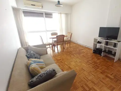 Recoleta departamento en venta 3 ambientes, luminoso, baño y toilette, balcon cerrado