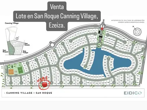 Terreno en Venta en Canning, USD 31.000