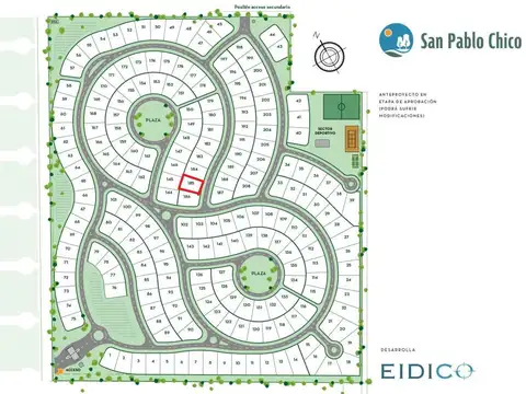 Terreno en Venta de 602,0 m2