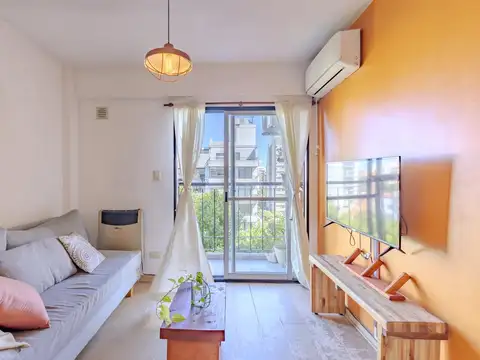 Departamento 2 ambientes con 1 baño