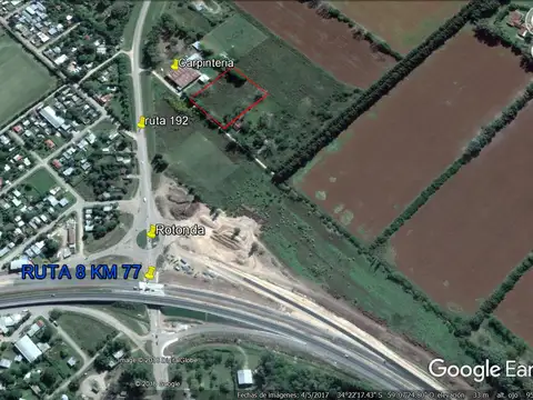 Terreno en Venta 100  mts Fondo