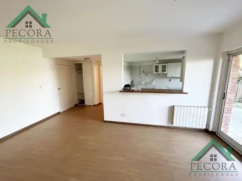 Departamento con jardin - a la laguna - 2 Ambientes - Santa Barbara - Condominio Lagunas - CON RENTA